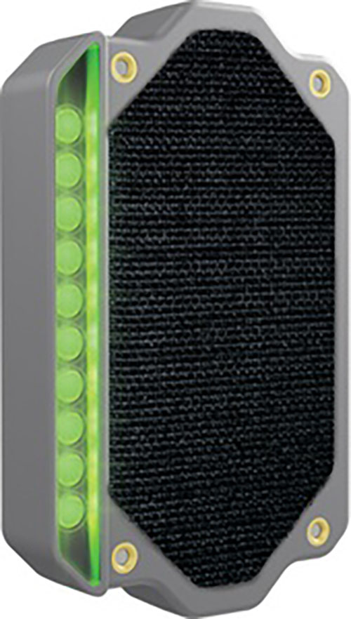 Caldwell Flash Bang Pro - 10 kirkasta LED-valoa, säätöaika 1 tai 6 sekuntia, toimii rimfirella, 3 AA-paristolla yli 30000 osumaa, sopii AR500-maalille.