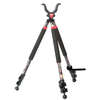 BOG CLD-3S Devil Tripod on camo-värillä, mustilla pehmustetuilla kahvoilla, Rapid Lock-jalkasäätö ja ruuvattavat piikkijalat tarjoavat vakautta kaikissa olosuhteissa.