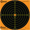 Caldwell Orange Peel - 16" Bullseye - 10 arkkia. Näe osumat helposti oranssin taustan ja mustan kohteen ansiosta. Dual-color flake-off teknologia tekee osumista värikkäitä räjähdyksiä!