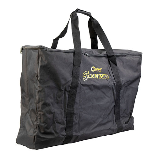 Caldwellin The Stable Table Carry Bag on kestävä kantolaukku, joka suojaa ja kuljettaa Stable Table -osat helposti. Täydellinen olkahihna ja vahvistettu rakenne.