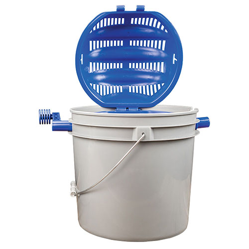 Frankford Arsenal Quick-n-EZ Rotary Sifter - tehokas ja helppokäyttöinen sekoitin, joka sisältää Quick-N-EZ™ Rotary Separatorin, muovisen ämpärin ja lisävarusteet.