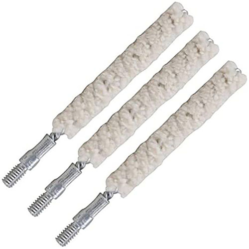 Tipton Bore Mop 17 kaliberi, 100 % puuvillasta, on erittäin imukykyinen ja erinomainen liuosten, öljyjen ja säilöntäaineiden levittämiseen.