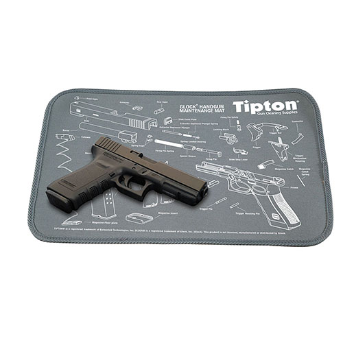 Tipton Maintenance Mat suojaa aseesi pintakäsittelyä, imee ylimääräiset öljyt ja liuottimet, ja on helppo rullata mukaan ampumaradalle. Konepestävä.