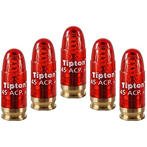 Tipton Snap Caps 45 ACP: suojaa laukaisinjousia, mahdollistaa laukaisun tyhjään patruunapesään ja helpottaa laukaisun säädön tarkistamista.