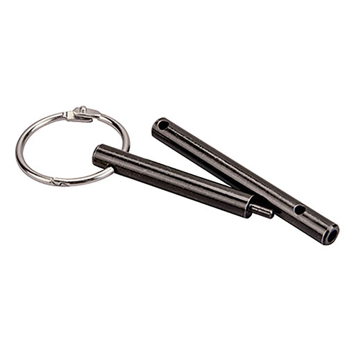 Wheeler Delta Series AR Pivot Pin/Roll Pin Install Tool tekee AR-15, M4 ja M-16 pivot-springin ja detentin asennuksesta nopeaa ja vaivatonta, mustasta sinkitystä teräksestä.