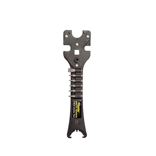 Wheeler Basic Armorer's Wrench kattaa AR-15 huoltotarpeet yhdellä työkalulla, kestävä rakenne ja ½” ajokohdan leikkaus tekevät siitä erinomaisen valinnan.