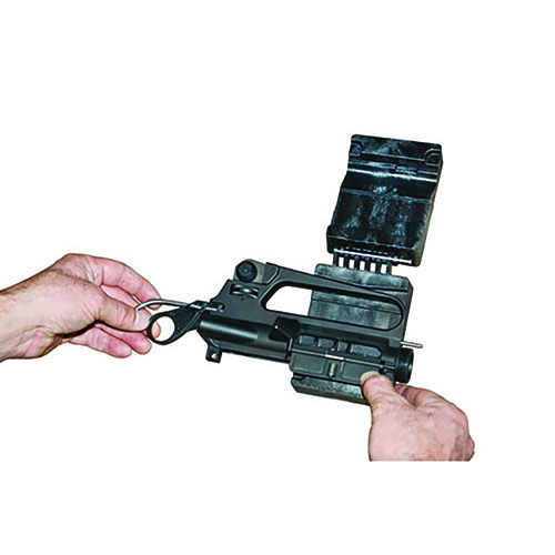 Delta Series AR-15 Upper Vise Block pitää aseesi tukevasti paikallaan ilman vaurioita, sopii Mil Spec A2 -yläosille ja on täydellinen huoltoon ja puhdistukseen.