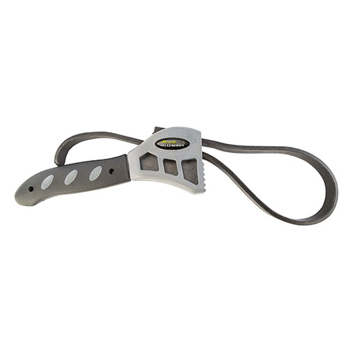 Wheeler Delta Series AR-15 Forend Wrench tarjoaa ergonomisen kahvan ja säädettävän nylonvahvistetun kumihihnan, joka suojaa käsikahvoja naarmuilta.