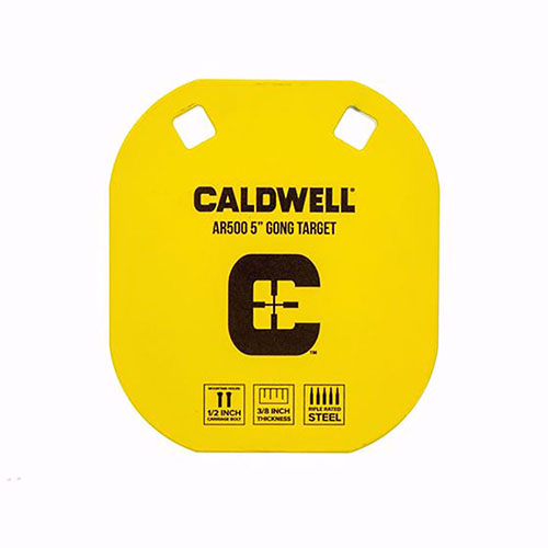 Caldwell AR500 5" - kirkkaat ja helposti havaittavat kohteet, jotka kestävät tuhansia laukauksia, jopa 3000 fps ja 3500 ft.lbs. energialla.