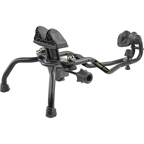 Caldwell® Stinger Shooting Rest tarjoaa erinomaisen vakauden, nopean korkeussäädön ja suojaa aseesi pintaa, maksimoiden tarkkuuden ampumisessa.