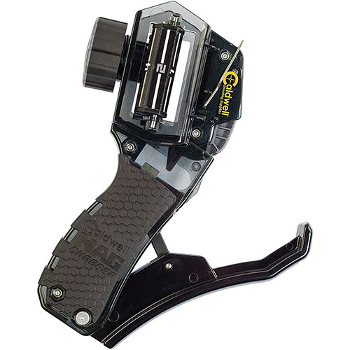 Caldwell Mag Charger Universal Pistol Loader toimii lähes kaikilla pistoolimakasiineilla, on helppokäyttöinen ja kestävä polykarbonaatista valmistettu.