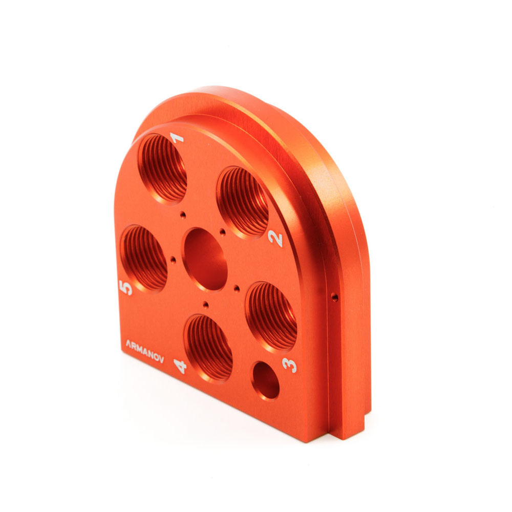 ARMANOV Dillon 650 Toolhead - Zero Play - Free Float Ready takaa täydellisen keskilinjauksen ja tarkkuuden, CNC-koneistettu alumiini vähentää joustoa.