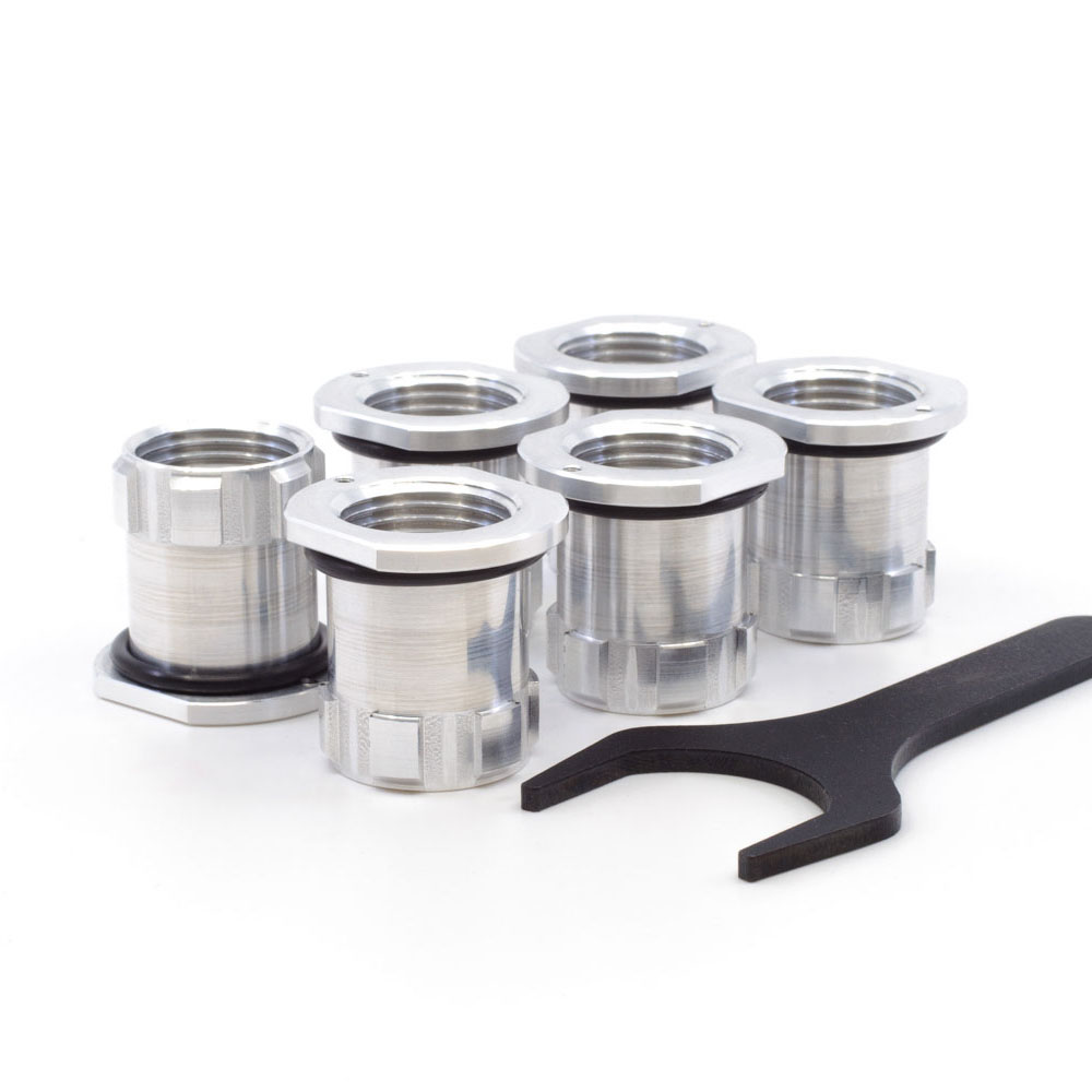 ARMANOV Lock-N-Load Free-Float Quick Change Bushings mahdollistavat nopean ja tarkan patruunoiden valmistuksen Dillon Super 1050 / RL1100 -koneilla.