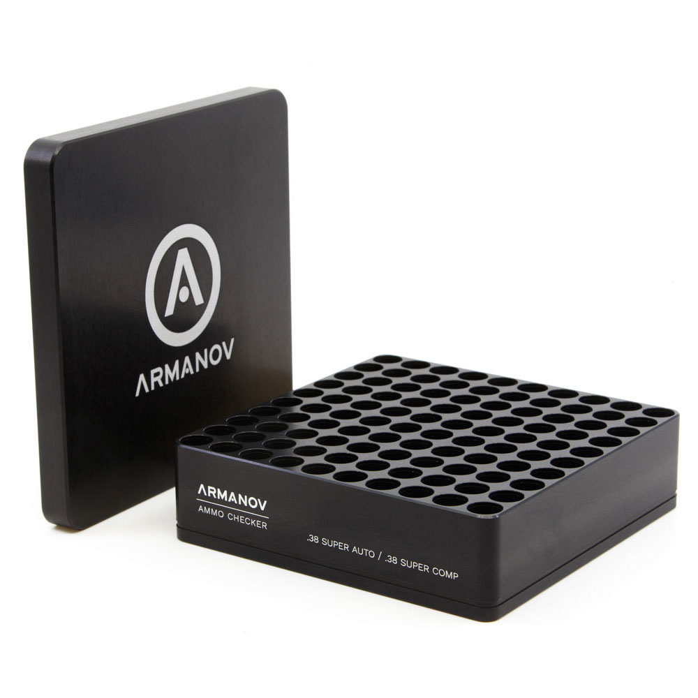Armanov 100 round Ammo Checker Flip Coverilla on tarkkuus ja nopeus, vähentää ampumavikojen riskiä ja testaa 100 patruunaa nopeasti ja tehokkaasti.