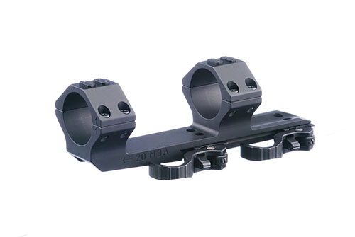 ERATAC One-Piece Mount tarjoaa monipuolista yhteensopivuutta, turvallisen kiinnityksen Picatinny- ja Weaver-raudoille sekä kestävyys jopa .50 BMG:lle.