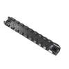 M-LOK Picatinny -rautat kiinnittyvät M-LOK FLUSH RAIL, ARCA RAILS ja SIDE RAIL ADAPTERS, mahdollistaen bipodien ja muiden 1913 PICATINNY RAIL -lisävarusteiden kiinnittämisen.