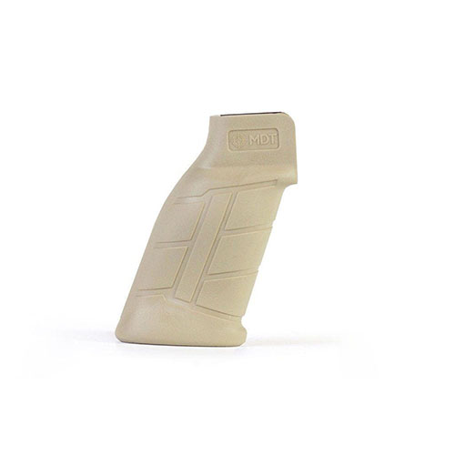 MDT AR-15 Pistol Grip tarjoaa maksimaalista mukavuutta ja kestävyyttä, ergonominen muotoilu sopii sekä oikea- että vasenkätisille ampujille.