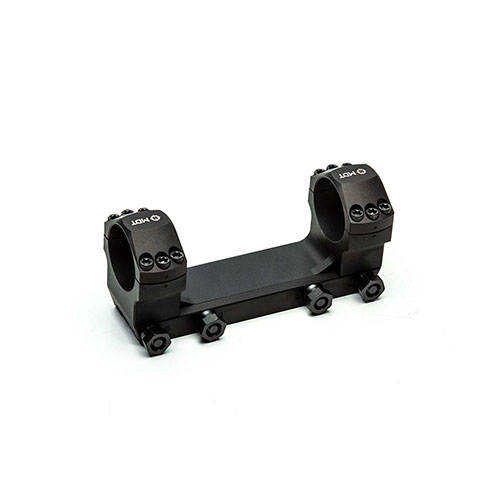 MDT One Piece Mount tarjoaa erinomaisen jäykkyyden ja toistettavuuden tarkkuuskiväärin optiikalle, mukana MDT Accessory Scope Ring Caps ja helppo siirtää eri alustoille.