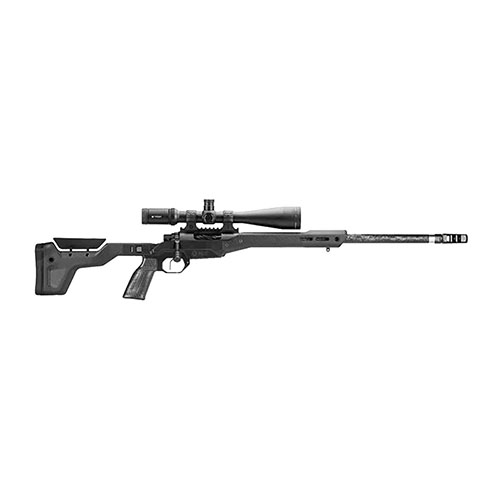 MDT HNT-26 on ultra-kevyt metsästysrunko, joka painaa vain 26 oz. Se sisältää magnesiumpohjan, hiilikuitu etuosan ja pehmustetun hiilikuitu tukin.