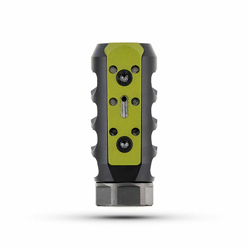 MDT Comp Muzzle Brake 4 Port vähentää rekyyliä ja ampujan tärinää, tarjoaa säädettävät portit ja on optimoitu PRS-kaliibereille, kuten 6mm Creedmoor.