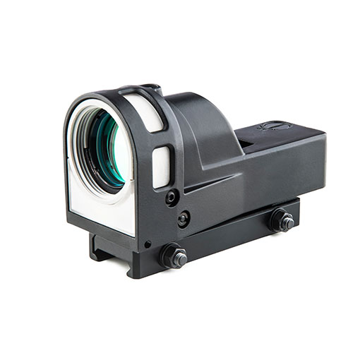MEPRO M21 on itsevalaiseva reflex-kohdistin, joka toimii päivällä ja yöllä ilman paristoja, kestävä rakenne ja 30 mm linssi nopeaa kohdistusta varten.
