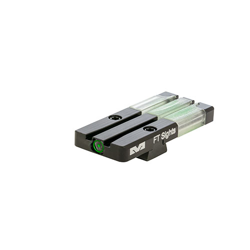 Mepro FT Bullseye™ - nopein ja kirkkaampi tritium-fiber optic -kohdistin, joka tarjoaa intuitiivisen tähtäyksen ja kestää raskaat rekyylit.