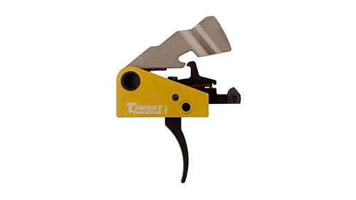 Paranna HK-variantti kivääriäsi Timney SCAR Triggerilla, joka tarjoaa sileämmän ja tarkemman liipaisimen, kestävästä alumiinista ja työkaluteräksestä valmistettuna.