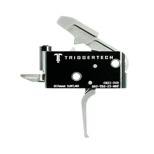 TRIGGERTECH AR15 - Adaptable tarjoaa Frictionless Release Technology™:n, lyhyen kaksivaiheisen toiminnan ja luotettavan laukaisun kaikissa olosuhteissa.