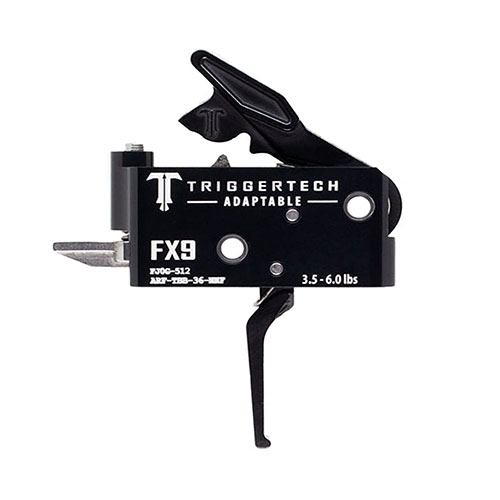 TRIGGERTECH FX9 - Black Adaptable tarjoaa Zero Creep Technology™:n, lyhyen kahden vaiheen toiminnan ja erinomaisen luotettavuuden kaikissa olosuhteissa.