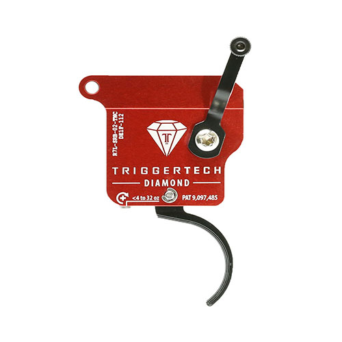TRIGGERTECH REM700 Diamond - vasen, ei lukitusvapautusta, tarjoaa nollakäynnistysviiveen, lyhyen yliampumisen ja erinomaisen luotettavuuden.