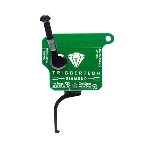 TRIGGERTECH REM700 DIAMOND - Kaksivaiheinen, neljän turvapisteen järjestelmällä, Frictionless Release Technology™ ja säädettävä vetopaino, takaa huipputason suorituskyvyn.
