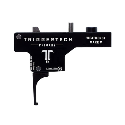 TRIGGERTECH Weatherby Mark V Special - suora tasainen (PVD musta) tarjoaa nollakäynnistysmurto, lyhyen yli matkustamisen ja erinomaisen luotettavuuden.