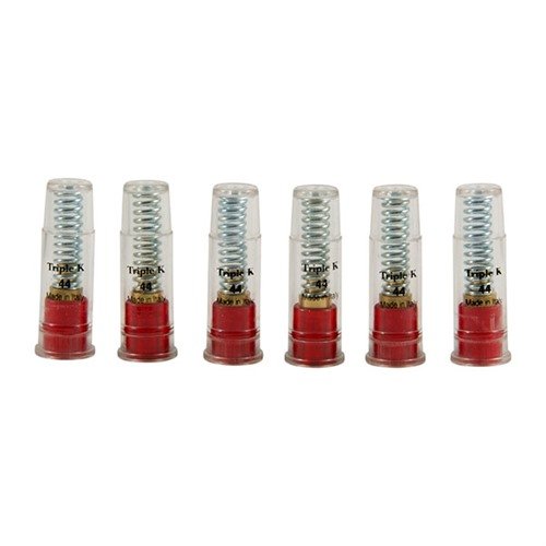 .44 DELUXE SNAP CAPS - suojaa laukaisinjousia ja parantaa kuivaharjoittelua. Kirkas väri estää sekoittumisen elävien patruunoiden kanssa.