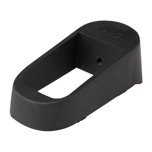 Grip Extender for Glock® 17/19 parantaa ampumamukavuutta ja mahdollistaa täysikokoisten patruunatukkien käytön kompaktiaseissa.