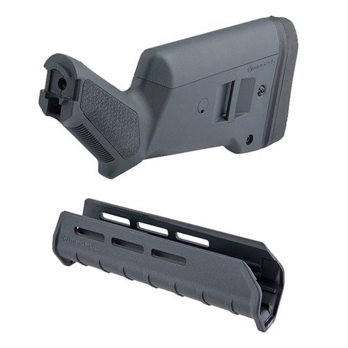 MOSSBERG 500 SGA - muokattava tukki ja kevyt M-LOK forend 500/590/590A1 12 kaulan haulikoille, tarjoavat monipuolisia lisävarusteita ja mukautettavuutta.