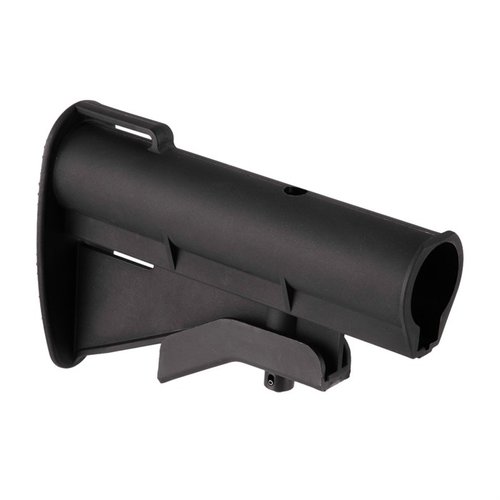 Brownells CAR-15 BUTTSTOCK MIL-SPEC on kestävä ja tarkka polymeerirakenteinen vaihtoehto XM177 kloonille tai varhaistyyliselle AR-rakennelmalle.