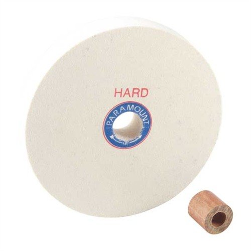 6" HARD FELT POLISHING WHEEL tarjoaa ammattimaisen viimeistelyn, tarkasti valitut ja tehtaalla tasoitettu, täydellinen eri kiillotuskarkeuksille.