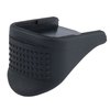 Grip Extension GLOCK®: parantaa laukauksen tarkkuutta ja hallintaa, tarjoaa mukavamman otteen ja lisää pienen sormen tukea. Kestävä muovi, musta.