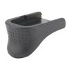 GRIP EXTENSION GLOCK® 42: parantaa tarkkuutta lisäämällä palautteen hallintaa ja mukavuutta, mahdollistaen koko käden käytön ampumassa.
