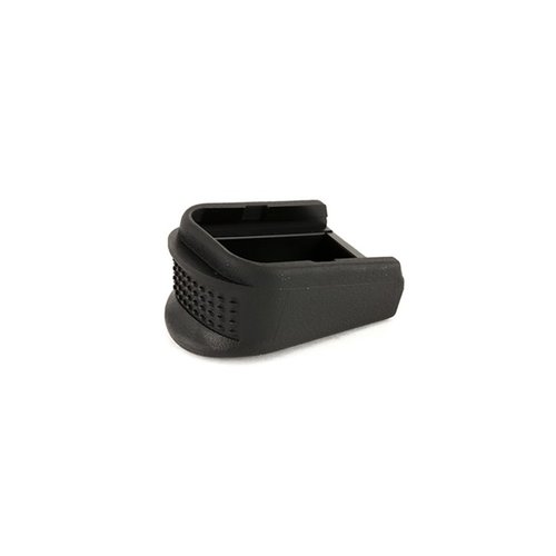 GRIP EXTENSION GLOCK®: parantaa tarkkuutta ja hallintaa, lisää mukavuutta laukaisussa, ja mahdollistaa koko käden käytön paremman pidon saavuttamiseksi.
