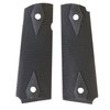 Pehmeät, kumiset 1911 MODULAR HANDGUN GRIPS tarjoavat tyylikkyyttä ja hallintaa, parantaen otetta pienikätisille ampujille ja lisäten mukavuutta.