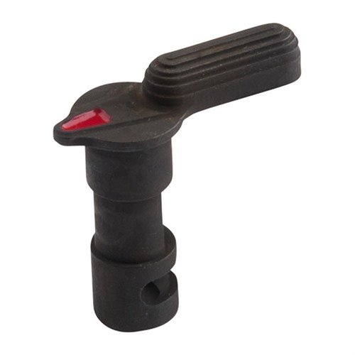 Universal Safety Selector sopii sekä oikea- että vasenkätisille ampujille, valmistettu 4140 hardened steel -materiaalista ja Mil Spec parkerized -pinnoitteella.