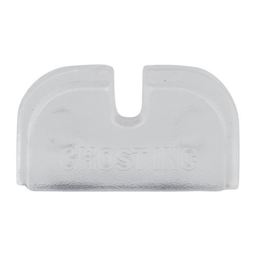 ARMORER'S SLIDE COVER PLATE on pakollinen Ghost Rocket 3.5 ja Ghost Tactical 5.0 liipaisinyhteyksien virheettömään asennukseen, mahdollistaen sear- ja firing pin -yhteyksien tarkastelun.