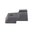 HARRISON DESIGN & CONSULTING NOVAK-CUT REAR SIGHT PLAIN BLK