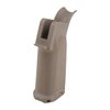AR-15 MOD-3 GUNFIGHTER GRIP parantaa aseenkäsittelyä ergonomisen muotoilun ja tekstuuripinnan ansiosta, sisältää myös pienen säilytystilan ja modulaariset liipaisinsuojat.
