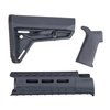 Päivitä AR-15 kivääri MOE-SL kalustesarjalla, joka tarjoaa kevyen, modulaarisen muotoilun, erinomaisen ergonomian ja tehokkaan käytön kehon suojavarusteiden kanssa.