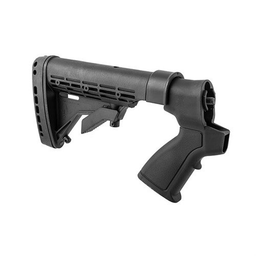 KickLite-tekniikka vähentää rekyyliä jopa 50%, parantaa tarkkuutta ja aseenkäyttöä kaikenkokoisille ampujille. Sopii Mossberg 500, 590, 835 ja Maverick 88.