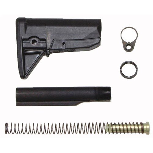 BCM GUNFIGHTER -kitti sisältää korkealaatuisen Mod 0 -sovittimen, Mil-Spec receiver extensionin ja QD swivel mountin, jotka tarjoavat luotettavuutta ja kestävyyttä.