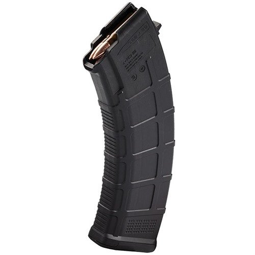 Magpul PMAG AK/AKM GEN M3 tarjoaa erinomaisen luotettavuuden ja kestävyuden, teräsvahvistettu rakenne ja 30 patruunan kapasiteetti AK-tyyppisille aseille.