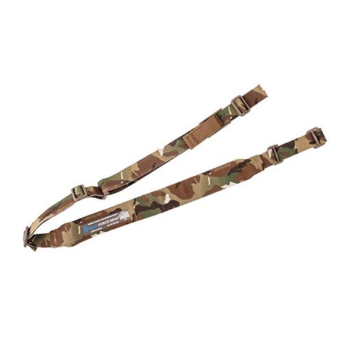 Padded Vickers Sling™ tarjoaa nopean siirtymisen mukavasta kantamisesta taistelvalmiuteen, säädettävä pituus ja huipputekniset materiaalit.